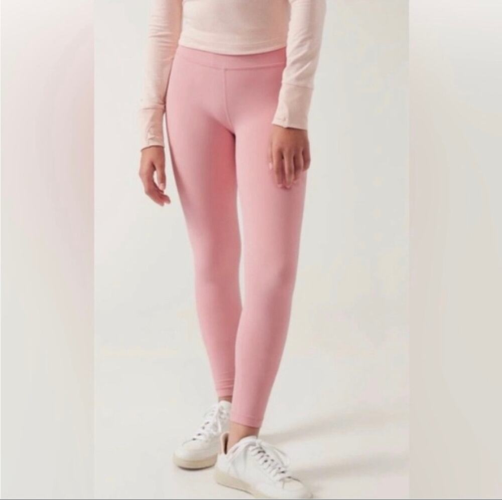 Athleta Girl Powervita High Rise Chit Chat Tight medium 8/10